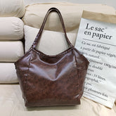 Women's Simple Dumpling Type One-Shoulder Tote Bag - Shah S. Sahota